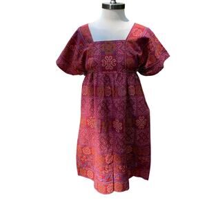 Handmade Vintage Mod type Cottagecore dress Size XS/S
Side tie.